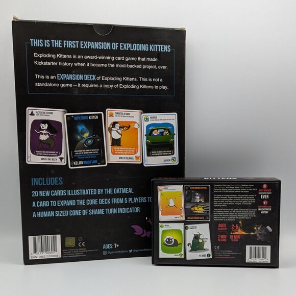 Exploding Kittens NSFW Deck + Streaking Kittens + Imploding Kittens Complete GUC - Picture 6 of 6